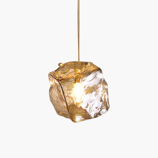 Illyria Ice Art Deco Crystal Pendant Lamp