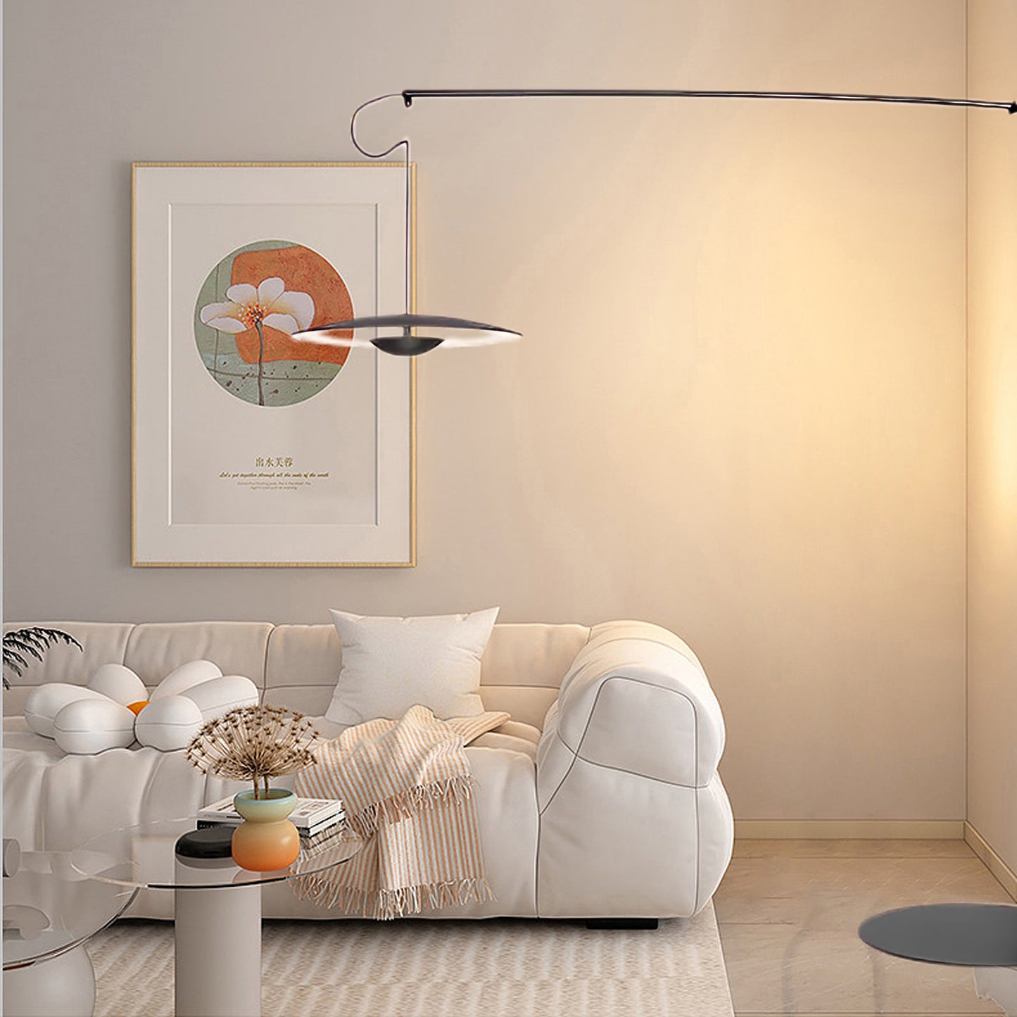 Innovative Directional Modern Metal Floor Lamp