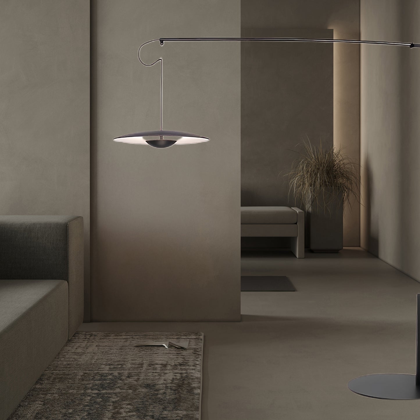 Innovative Directional Modern Metal Floor Lamp