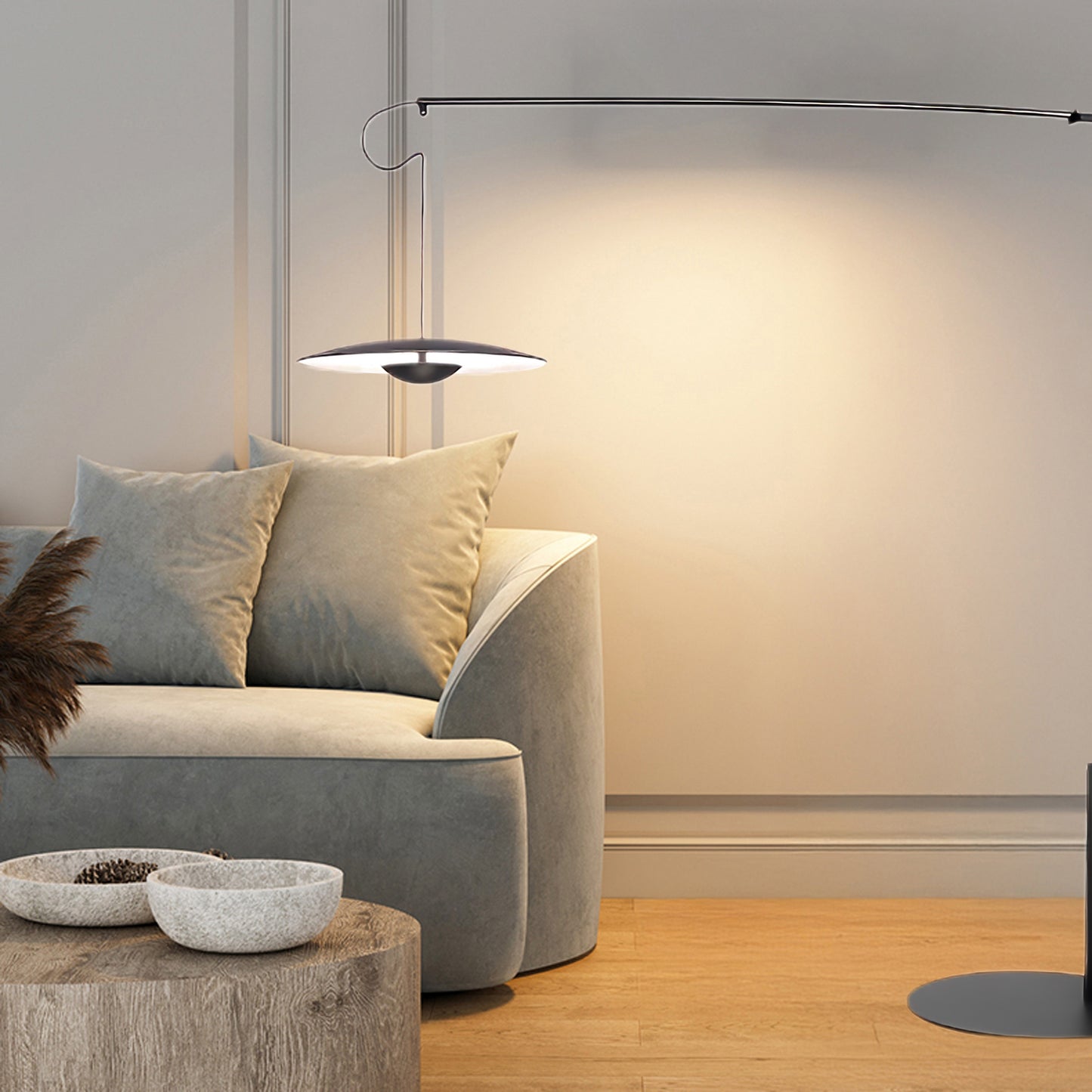 Innovative Directional Modern Metal Floor Lamp