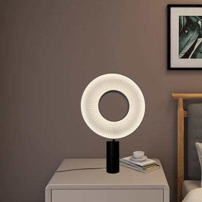 Iris Eclectic Metal Table Lamp