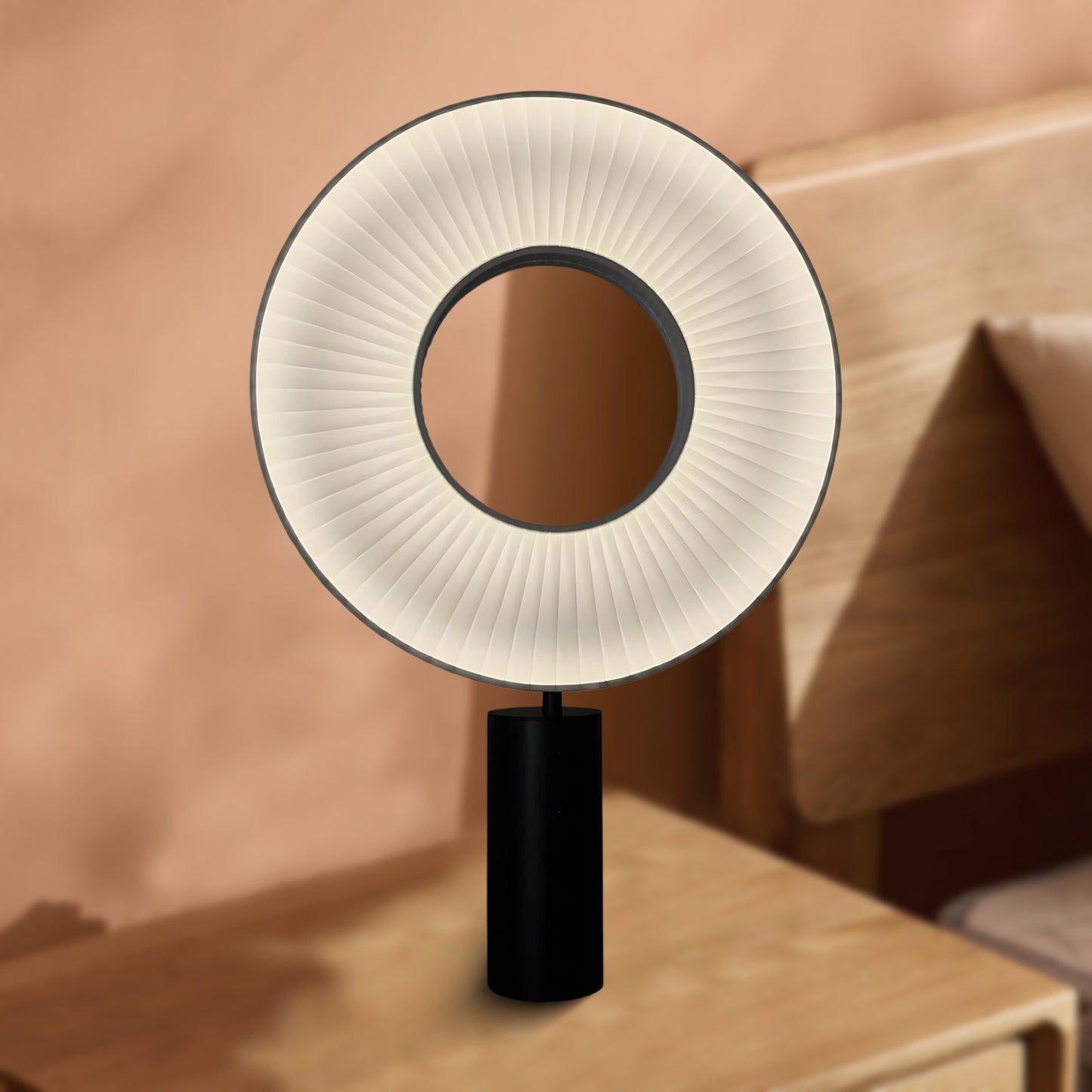 Iris Eclectic Metal Table Lamp