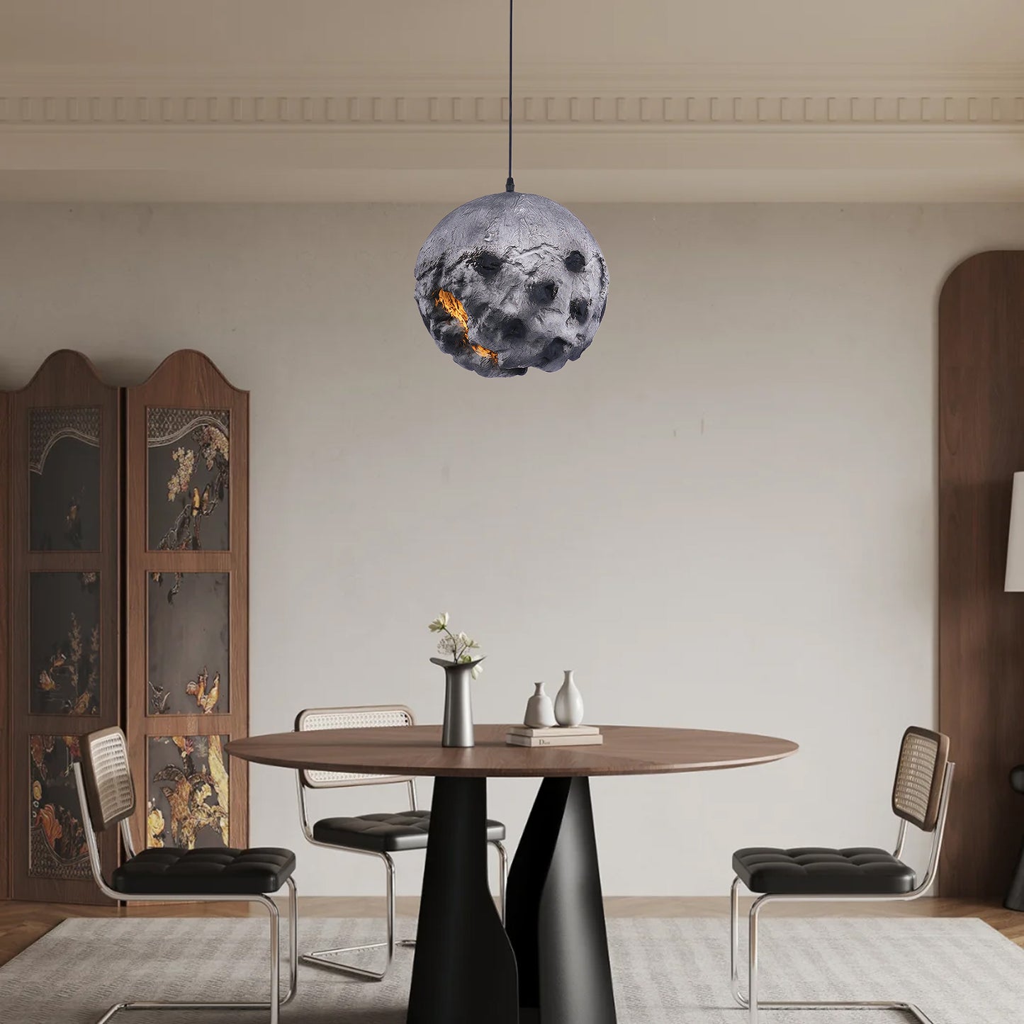 Irregular Planet Modern Metal Pendant Lamp