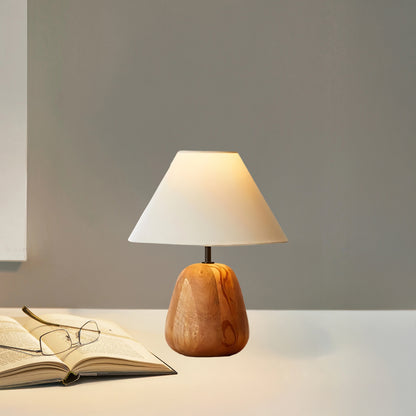 Irving Wood Rustic Metal Table Lamp