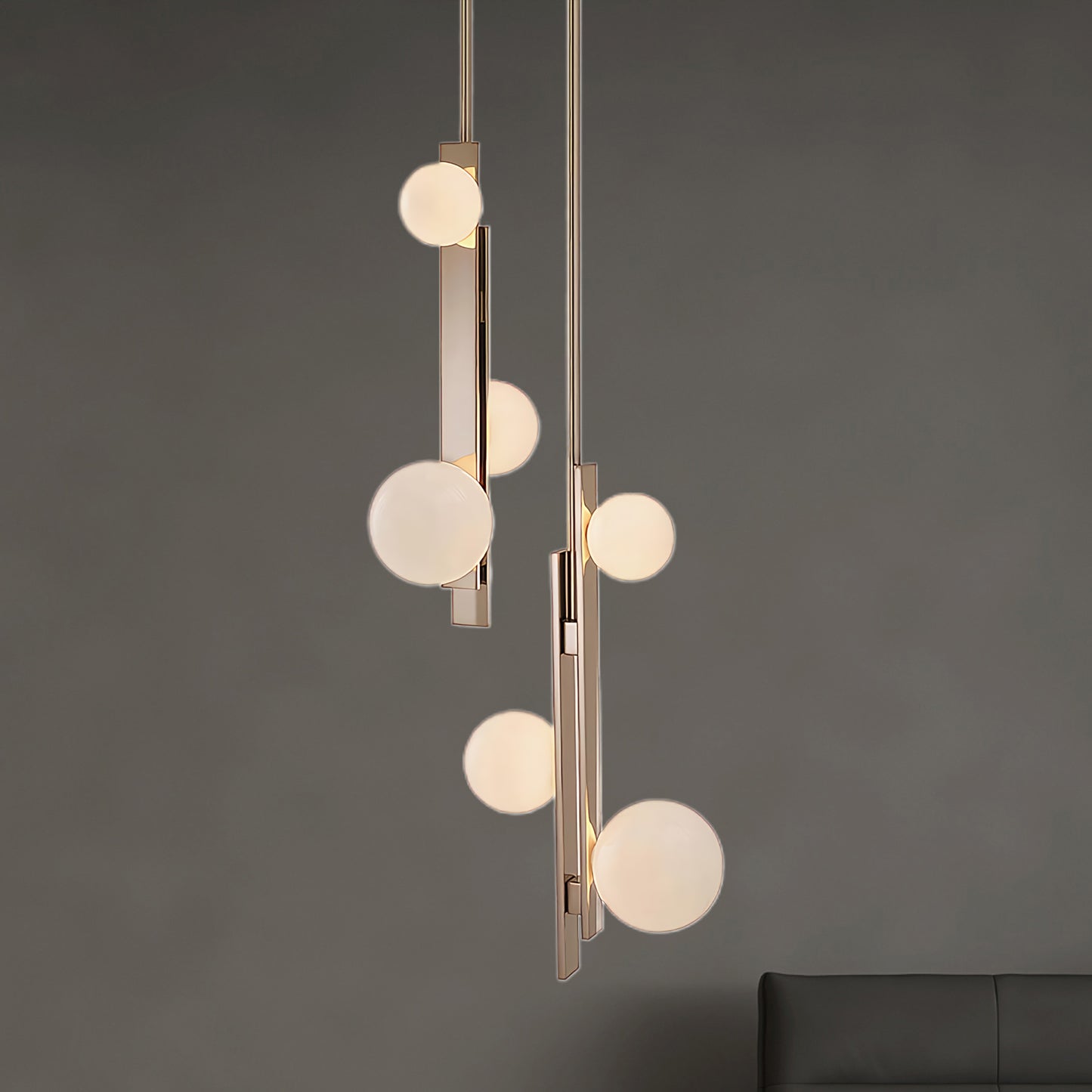 Jaklin Modern Crystal Pendant Lamp