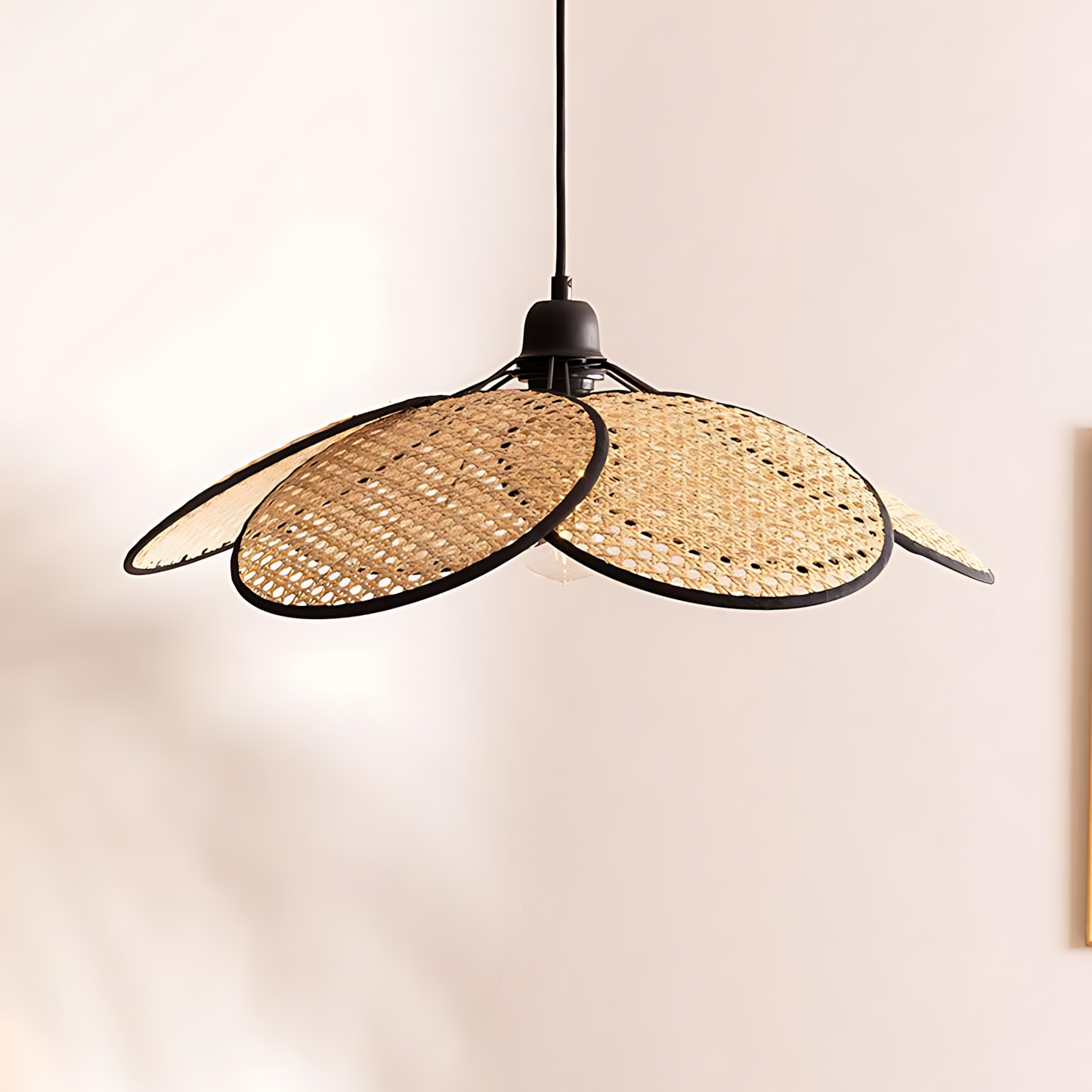 Japanese Bamboo Banquet Pendant Lamp