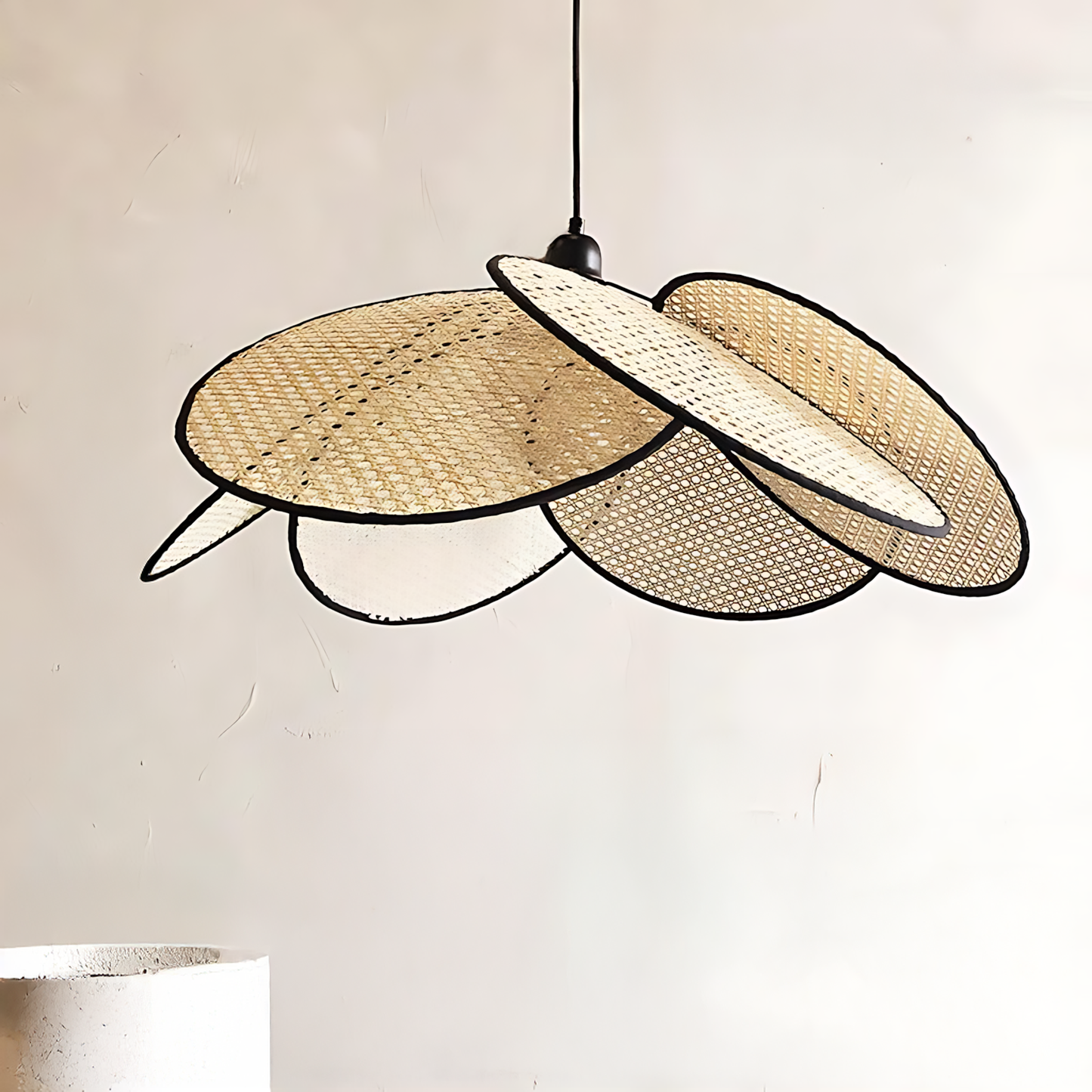 Japanese Bamboo Banquet Pendant Lamp