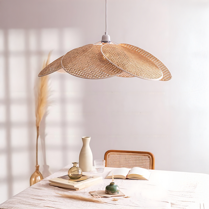 Japanese Bamboo Banquet Pendant Lamp