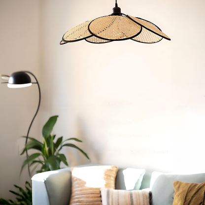 Japanese Bamboo Banquet Pendant Lamp