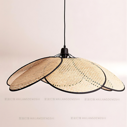 Japanese Bamboo Banquet Pendant Lamp