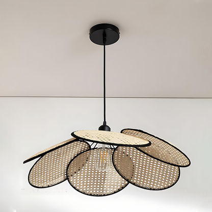 Japanese Bamboo Banquet Pendant Lamp