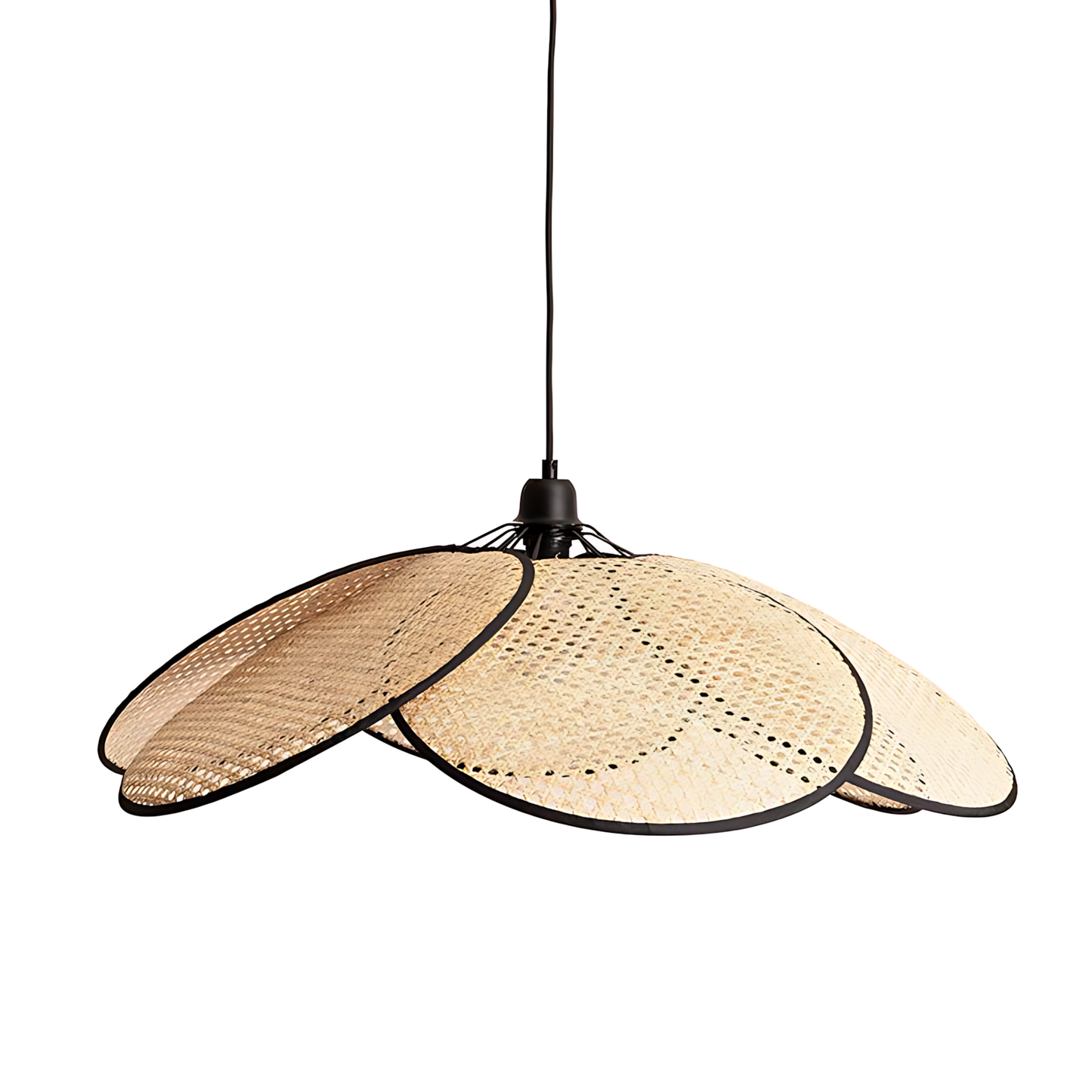 Japanese Bamboo Banquet Pendant Lamp