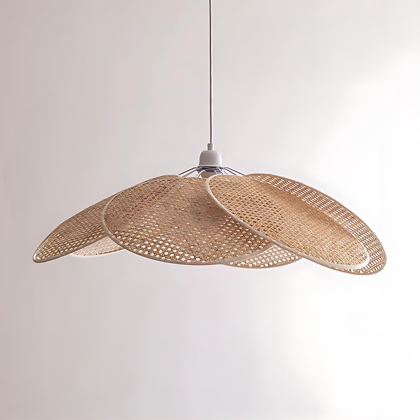 Japanese Bamboo Banquet Pendant Lamp