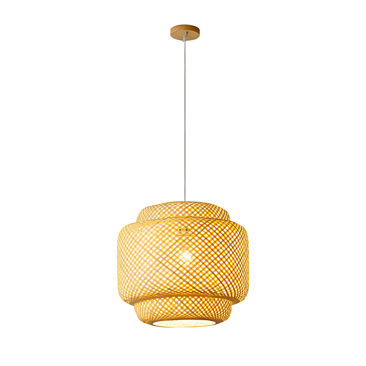 Japanese Bamboo Den Pendant Lamp