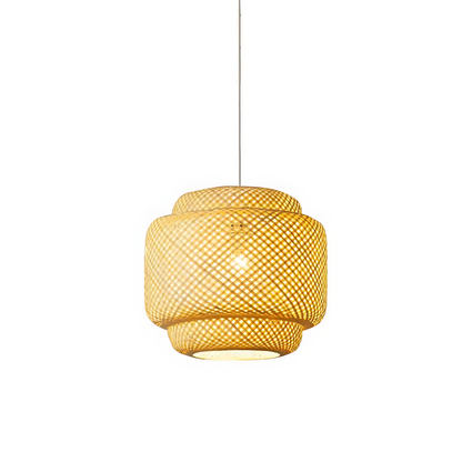 Japanese Bamboo Den Pendant Lamp