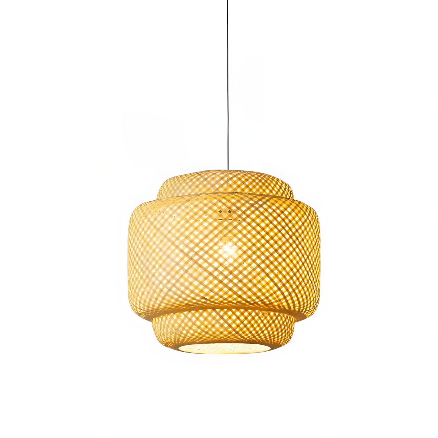 Japanese Bamboo Den Pendant Lamp