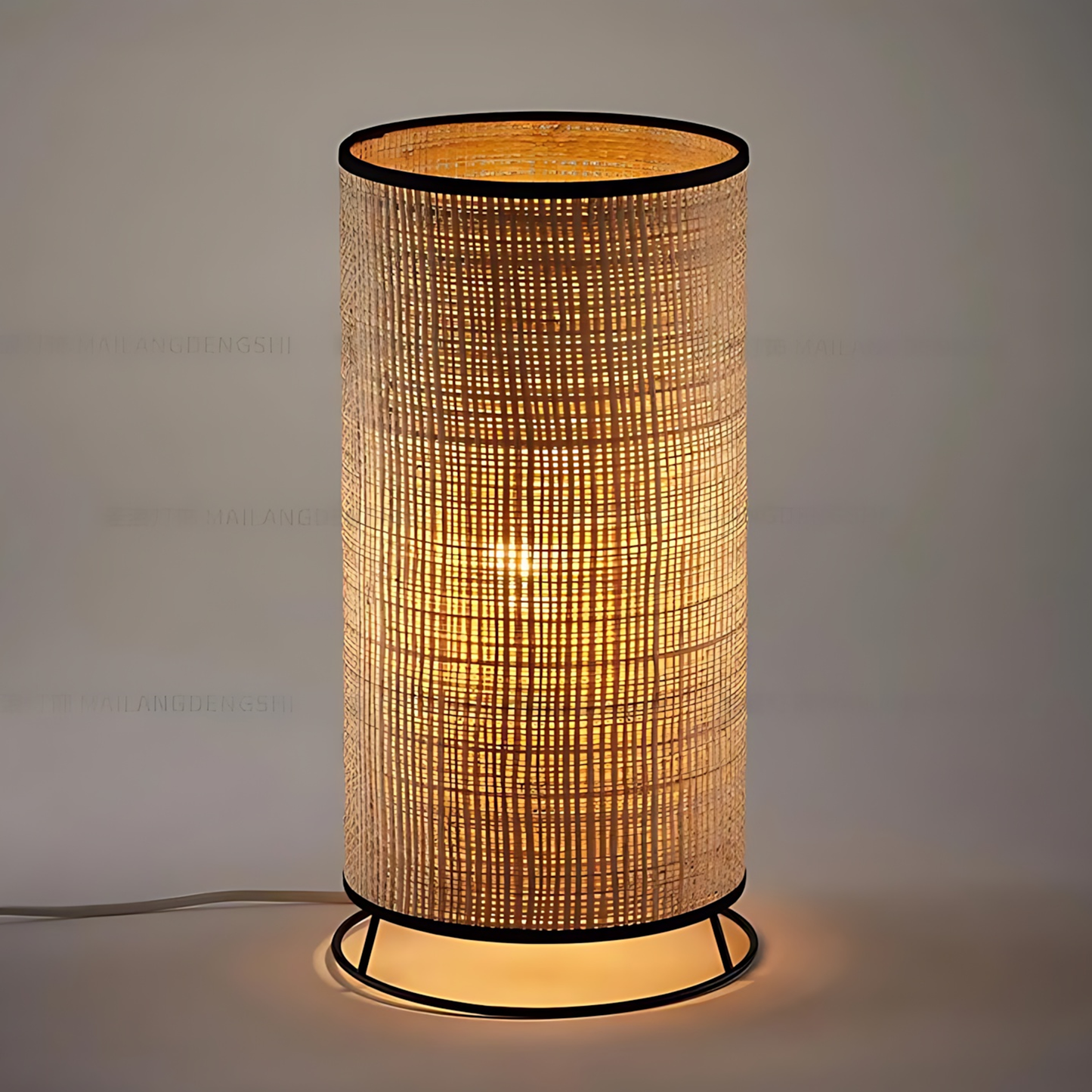 Japanese Fabric Rest Table Lamp