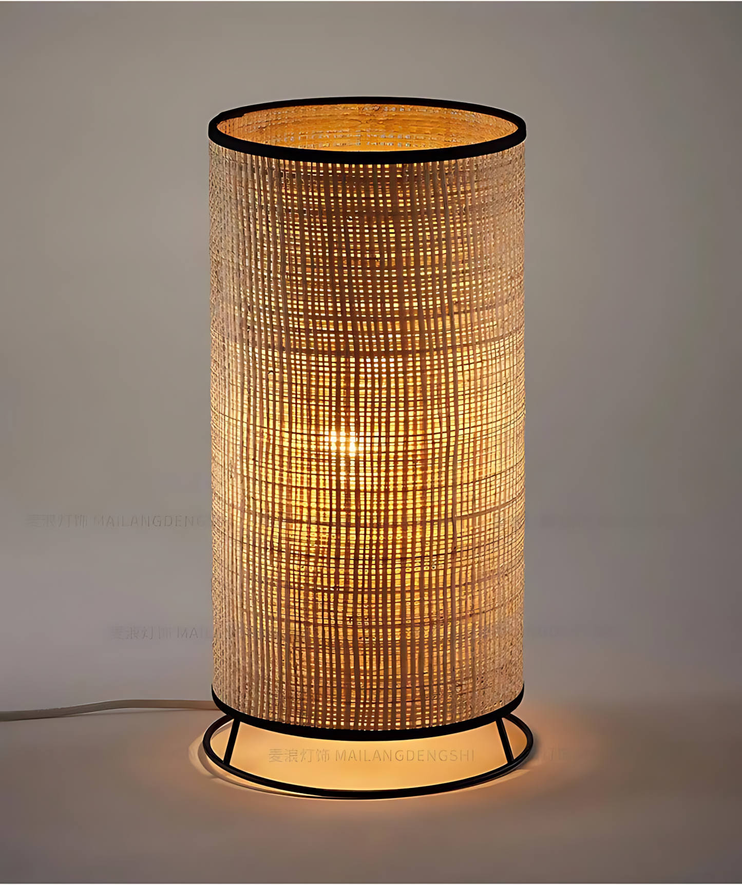 Japanese Fabric Rest Table Lamp