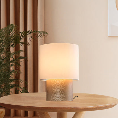 Japanese Wabi Sabi Classic Wood Table Lamp