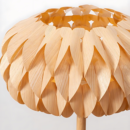 Japanese Wood Relaxation Table Lamp