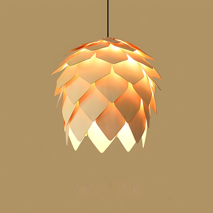 Japanese Wood Tatami Pendant Lamp