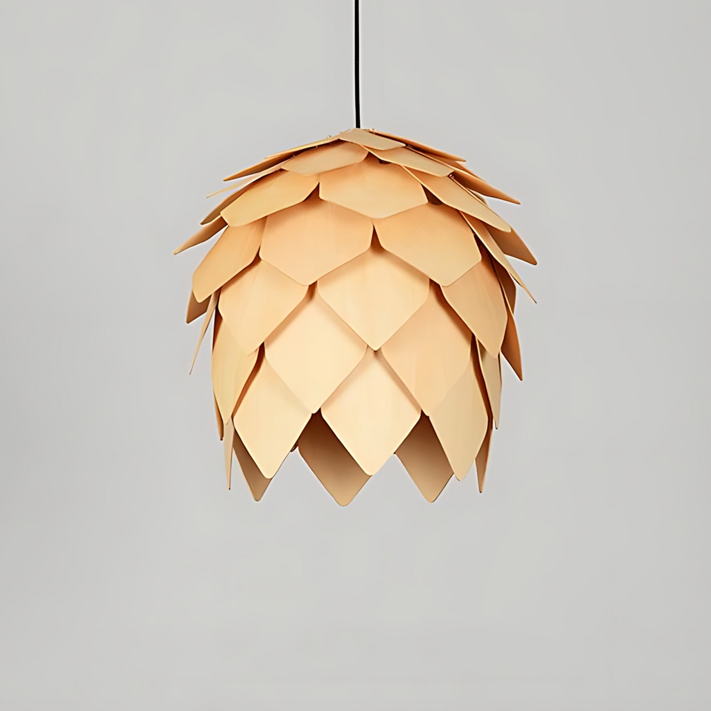 Japanese Wood Tatami Pendant Lamp