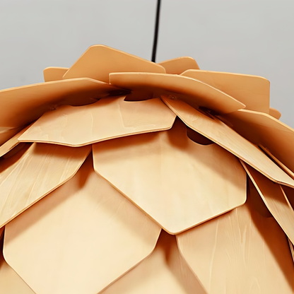 Japanese Wood Tatami Pendant Lamp