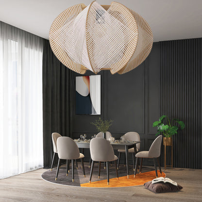 Java Eclectic Metal Pendant Light