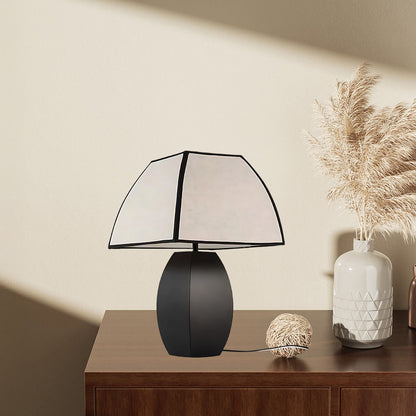 Javier Black Contemporary Metal Table Lamp