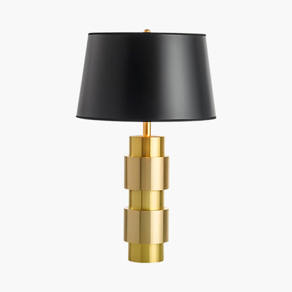 Jean Cylinder Contemporary Metal Table Lamp