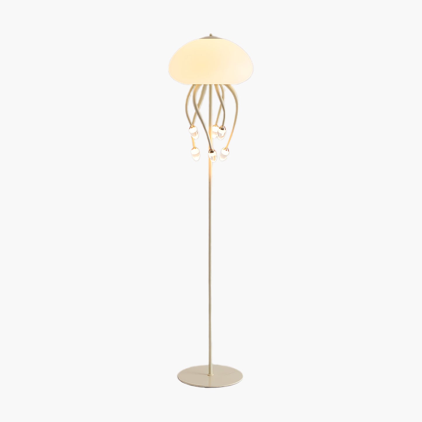 Jellyfish Eclectic Metal Floor Lamp