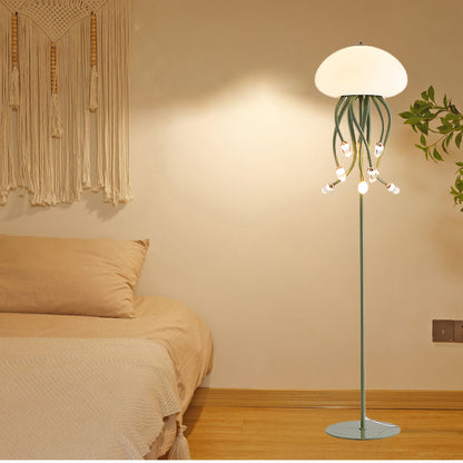 Jellyfish Eclectic Metal Floor Lamp