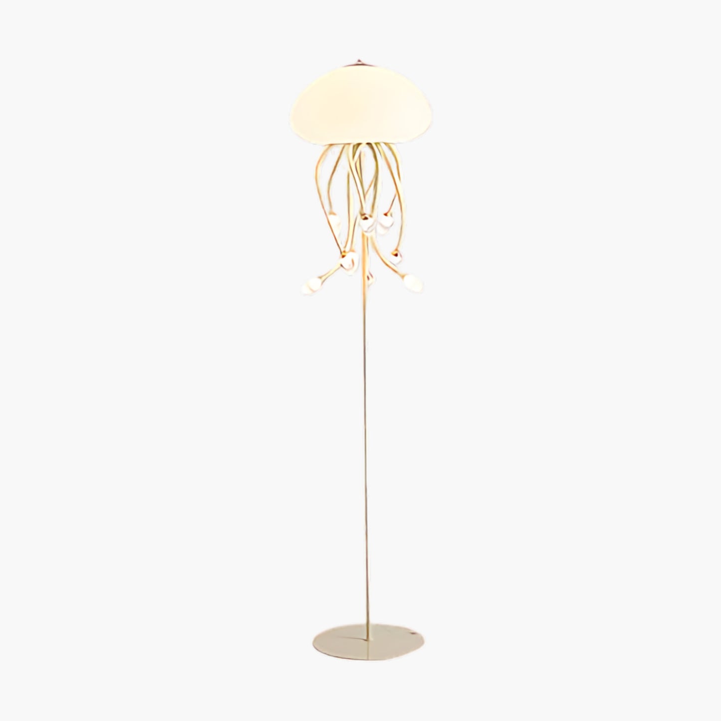 Jellyfish Eclectic Metal Floor Lamp