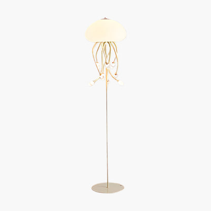 Jellyfish Eclectic Metal Floor Lamp