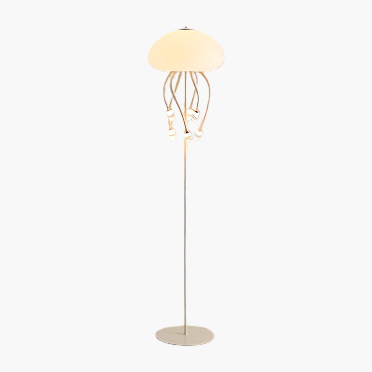 Jellyfish Eclectic Metal Floor Lamp