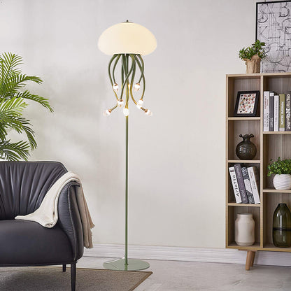 Jellyfish Eclectic Metal Floor Lamp