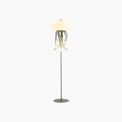 Jellyfish Eclectic Metal Floor Lamp