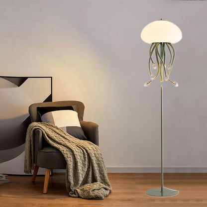 Jellyfish Eclectic Metal Floor Lamp