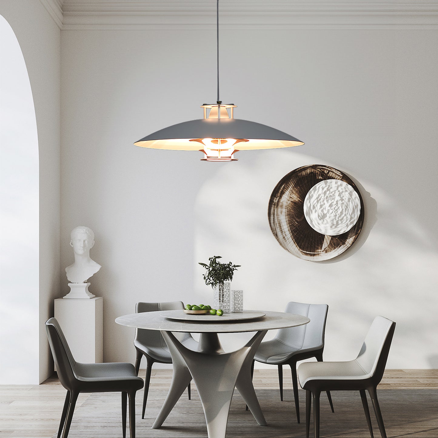 JL 341 Traditional Metal Pendant Light