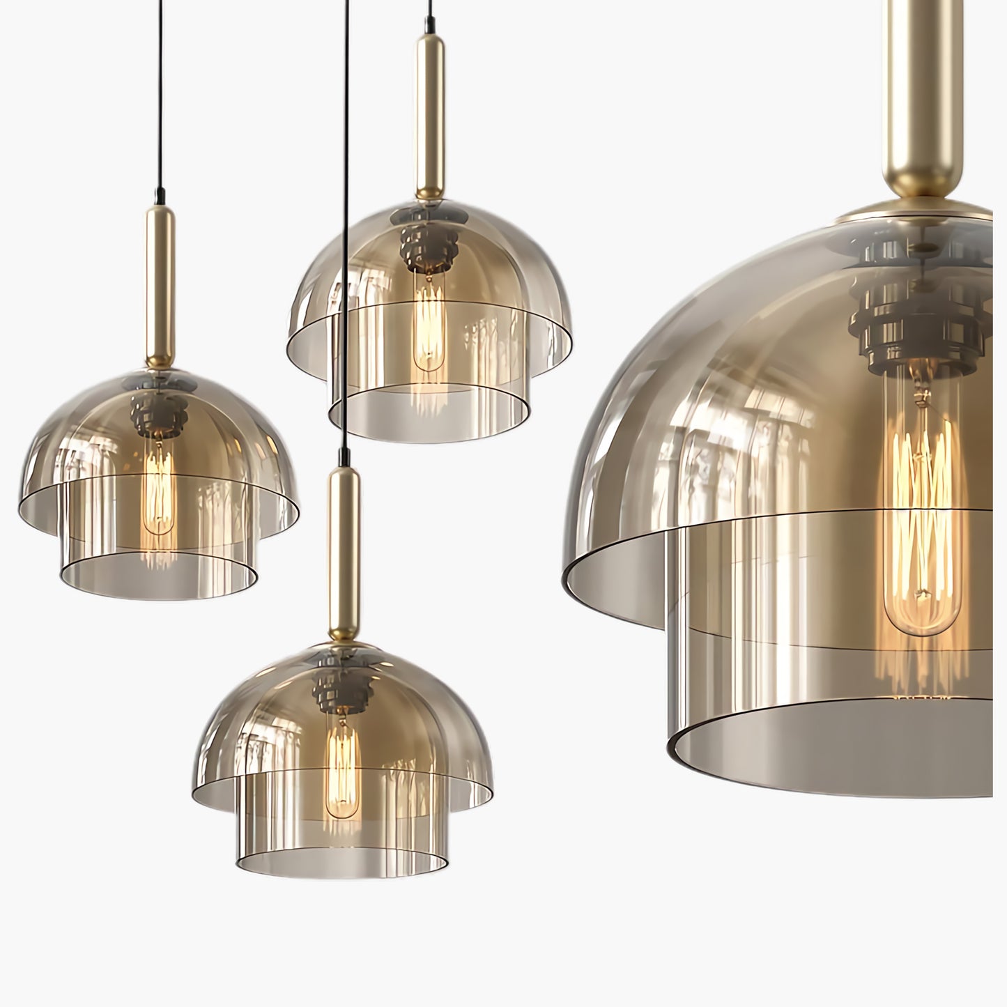 Jolly Modern Crystal Pendant Lamp