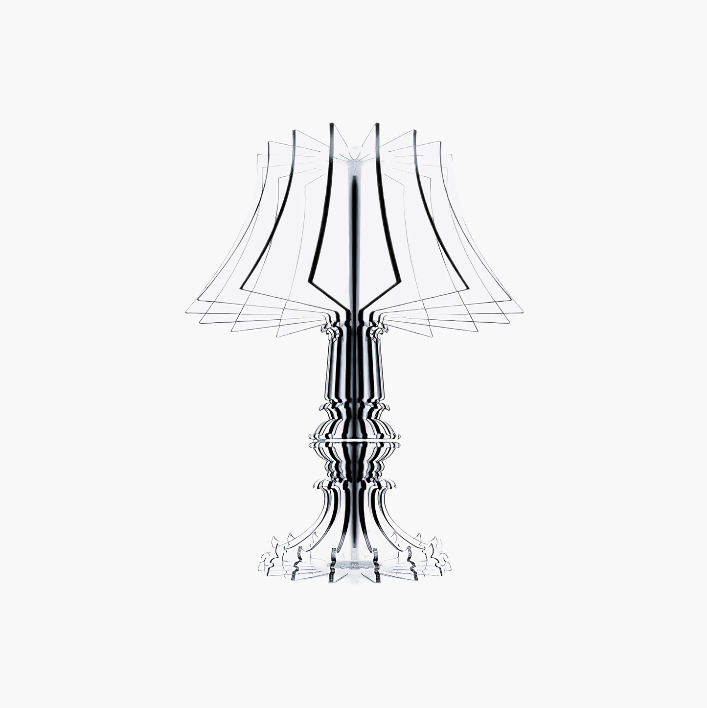 Josephine Table & Modern Metal Floor Lamp