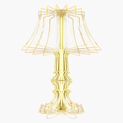 Josephine Table & Modern Metal Floor Lamp