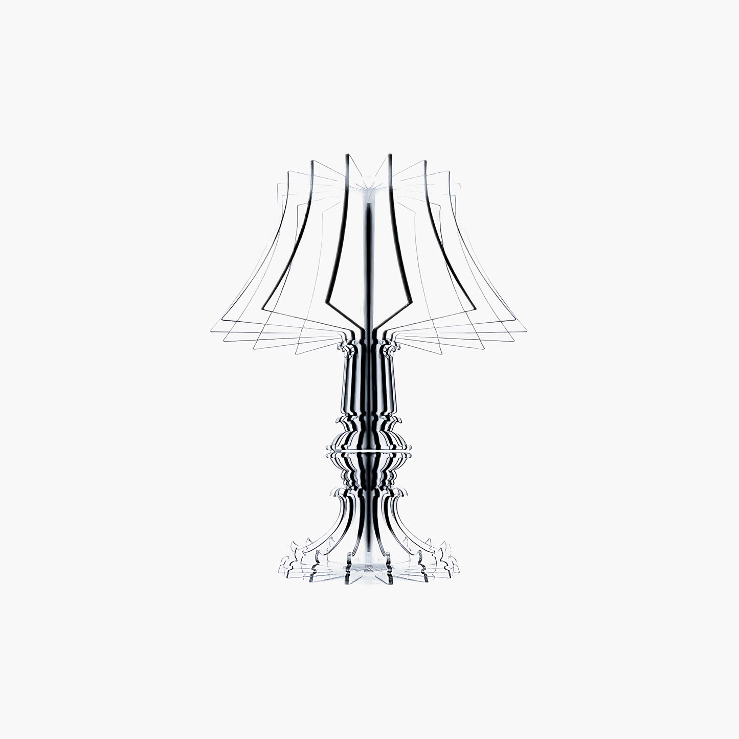 Josephine Table & Modern Metal Floor Lamp