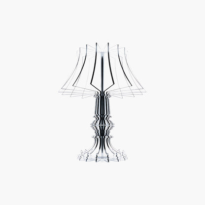 Josephine Table & Modern Metal Floor Lamp