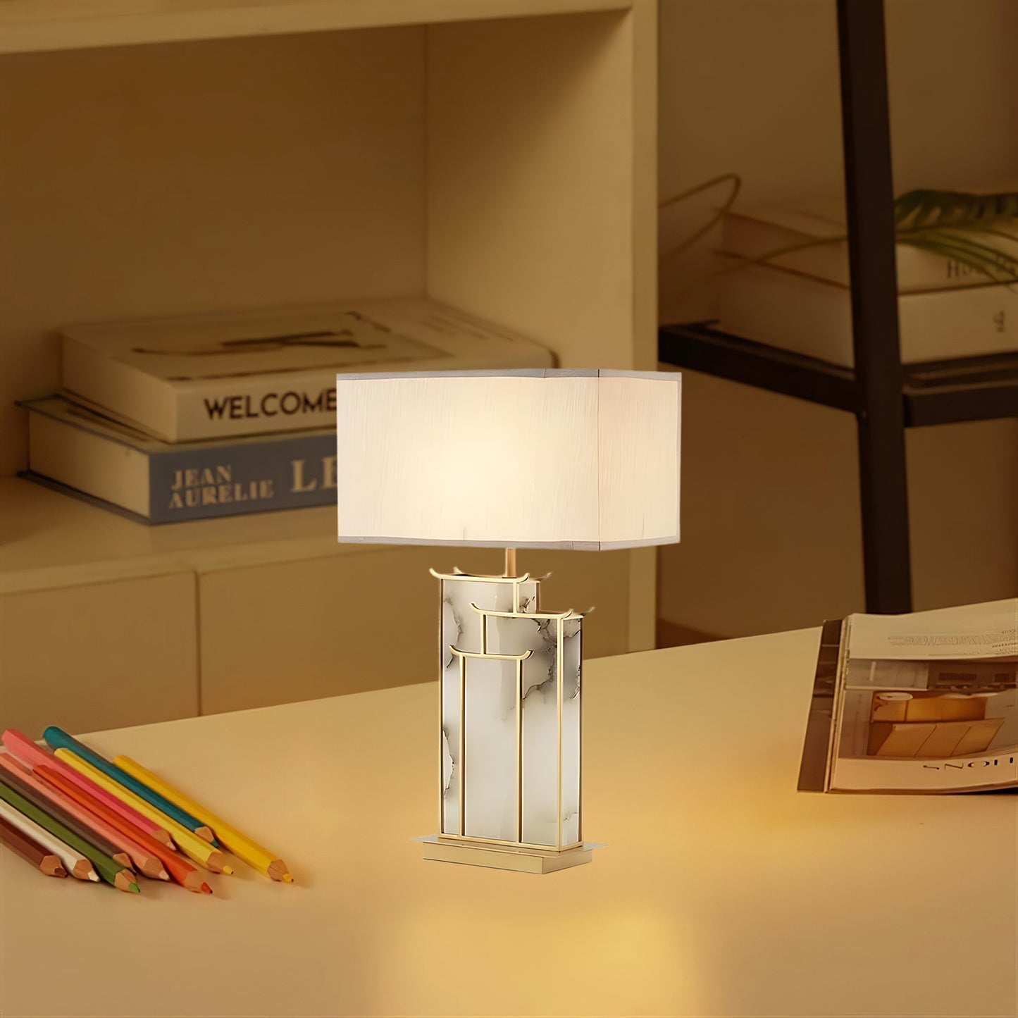 July Modern Metal Table Lamp