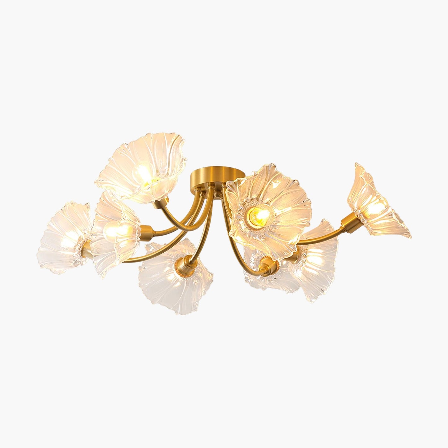 Kalin Flower Modern Crystal Ceiling Lamp