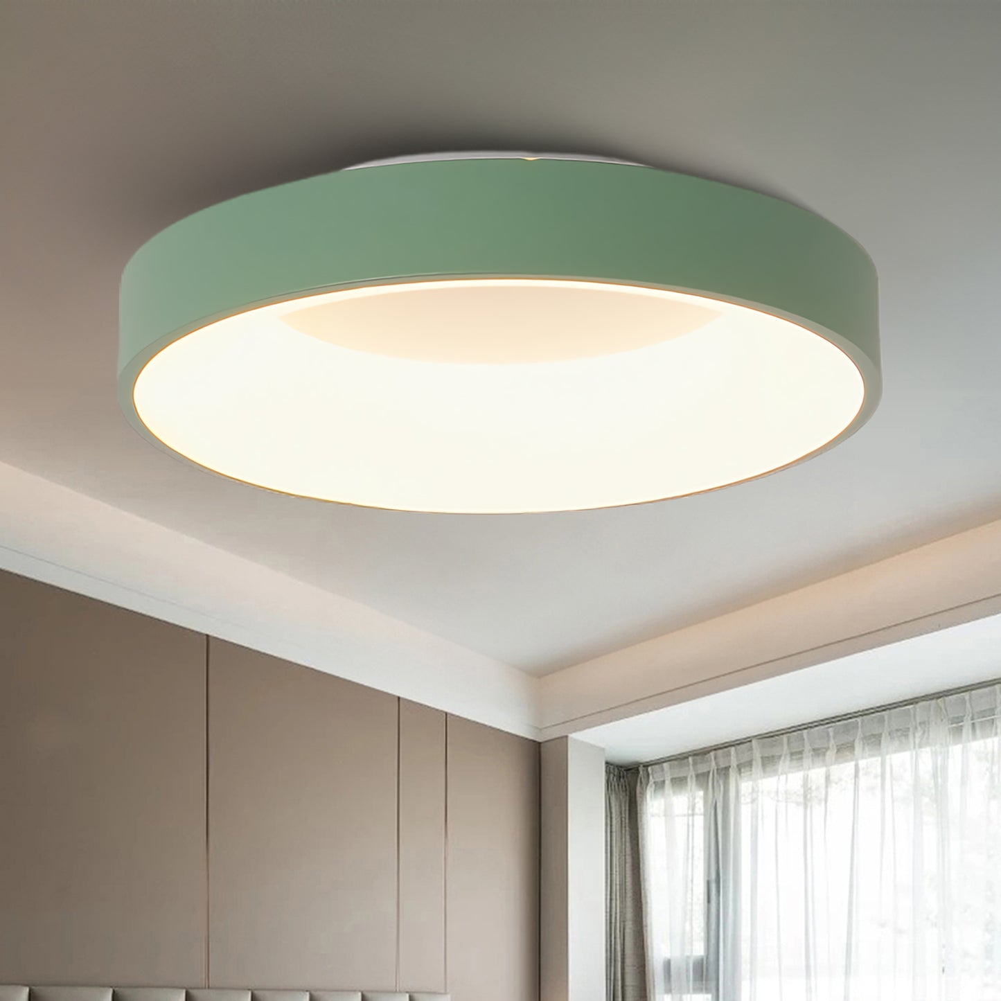 Keno Contemporary Metal Ceiling Lamp