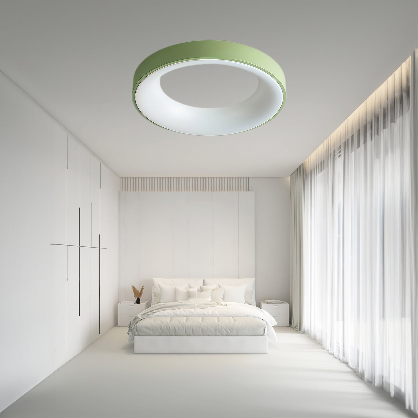 Keno Contemporary Metal Ceiling Lamp