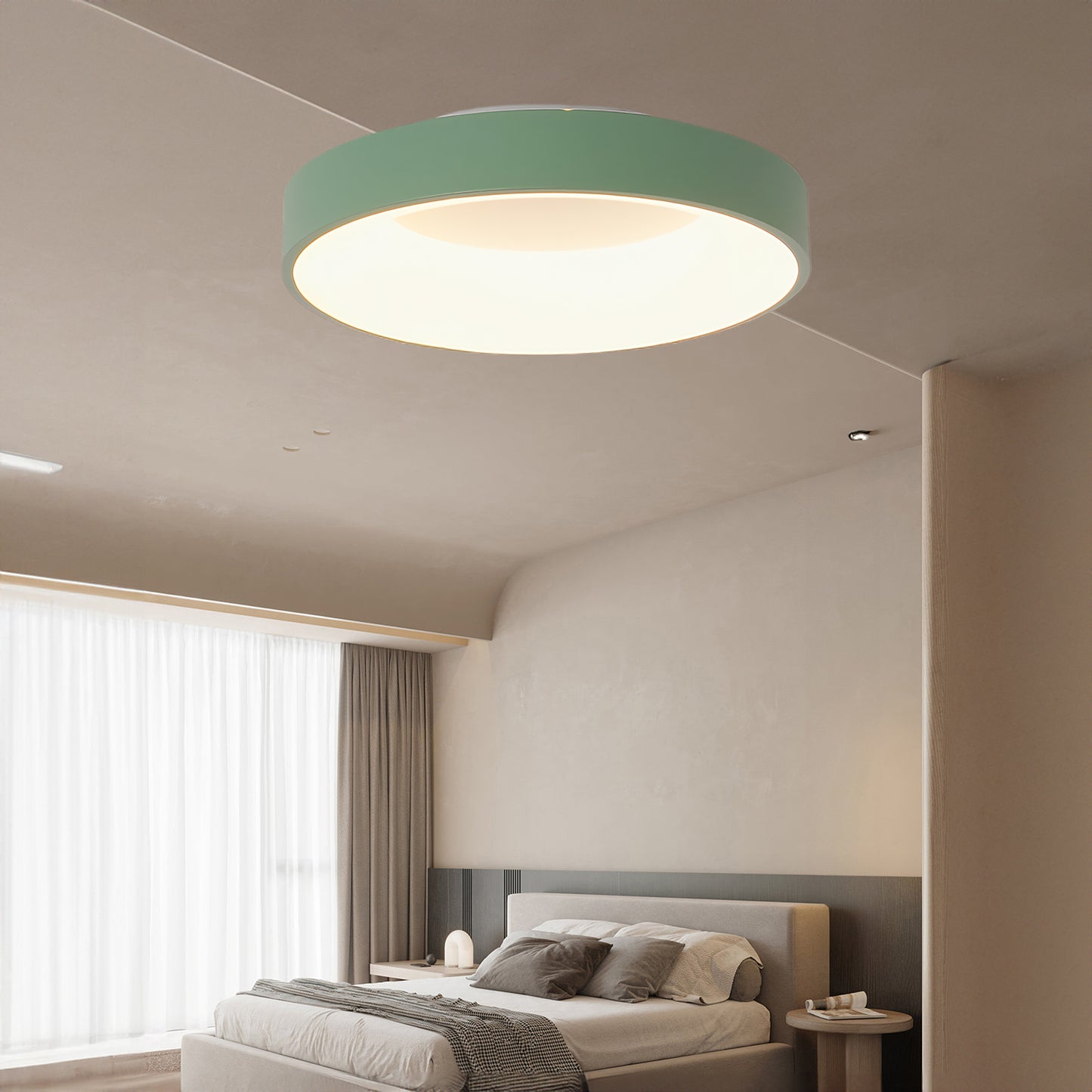 Keno Contemporary Metal Ceiling Lamp