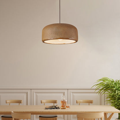 Khmara Resin Dome Retro Metal Pendant Lamp